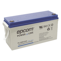 Batería de respaldo 12 V 150 Ah AGM | Certificada UL94-HB Retardo a la flama básica | Ciclo profundo | Para uso en aplicaciones fotovoltaicas y de emergencia | Terminales T5