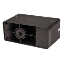 Alarma de reversa vehicular con montaje universal, 12-24 Vcc, 117 dBA