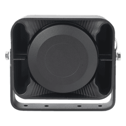 Bocina Compacta de Uso Rudo, 100 Watts de Potencia, Ideal para Vehículos de Encubierto, 8 Ohms de Impedancia