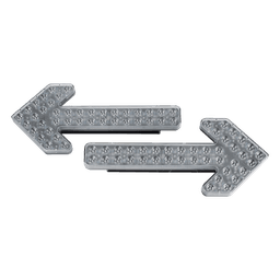 Flechas directoras de tráfico LED de 24 Pulgadas en color ámbar con 240 LED
