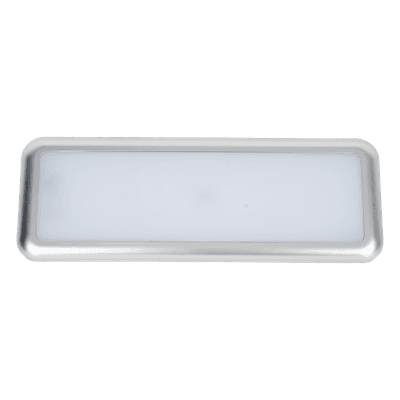 Luz LED Rectangular para interiores, 48 LED, 12-24 Vcd, 1392 lúmenes