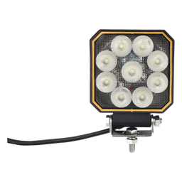 Luz de trabajo bluetooth, 9 LED, 1500 Lumenes, 12-24 Vcd