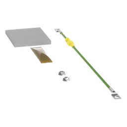 Kit de Conexión a Tierra / Para Gabinetes Multipropósito / Cable 10 AWG 13.25 in (336.6 mm) / Accesorios de Instalación / Montaje en Pared