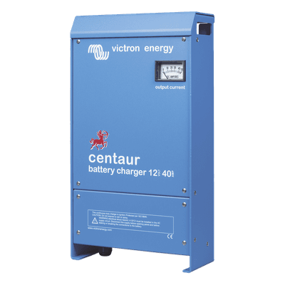 Cargador de Baterías / 12V 40A / 160-400 Ah / 90-265 VCA / Tres Salidas Aisladas / Uso Marino y Terrestre