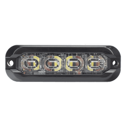 Luz perimetral , 8 LED Ultra Brillantes, Dual Color Rojo / Claro