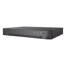 [Audio Bidireccional] DVR 4 Canales TurboHD + 1 Canal IP / 2 Megapixel (1080p) Lite / Acusense Lite (Evita Falsas Alarmas) / Audio por Coaxitron / 1 Bahia de Disco Duro / H.265+ / Salida de Vídeo Full HD
