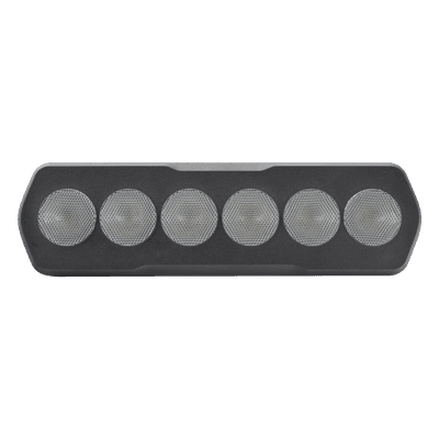 Luz de Trabajo Ultra brillante Rectangular, 6 LED, 1300 Lúmenes, 12-24 Vcd
