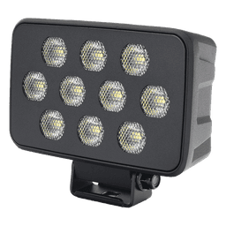 Luz de Trabajo Ultra brillante Cuadrada, 10 LED, 8937 Lúmenes, 12-24 Vcd