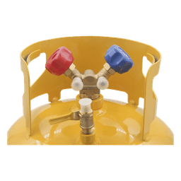 Cilindro Portátil para Refrigerante / 30 lbs (13.6 kg) / 11.9 Litros / Presión 3.0 MPa / Acero HP295 / Válvula de Seguridad Integrada / Operación -20 °C a 45 °C