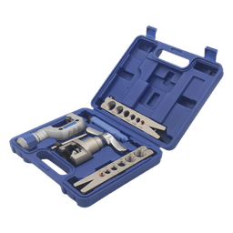 Kit de Herramienta de Abocardado / 6 Diámetros 1/4" a 3/4" / Metal Resistente / 1 kg / Compacto 330 x 120 x 230 mm / Automotriz y Refrigeración