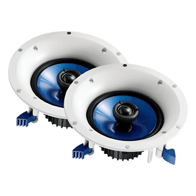 Bocinas de Plafón | 2 Vías | Residenciales | Woofer 8" | 140W | 8 Ohms | Color Blanco | Par