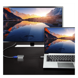 Adaptador USB-C a VGA / 2048x1152 @ 60Hz / Thunderbolt 3 Compatible / HDCP 1.3 / 0.03 kg