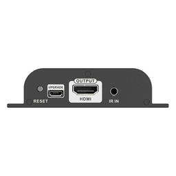 Extensor HDMI IP / 4K @60Hz / 120 m (393.7 ft) / Cat 6 / HDR10 / 18 Gbps / IR Bidireccional / Aluminio