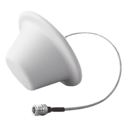 Antena Domo / Omnidireccional / 698-960 MHz y 1710-2700 MHz / 1.5 dBi y 5 dBi / N Hembra / 186 mm x 85 mm / 0.61 ft x 0.28 ft