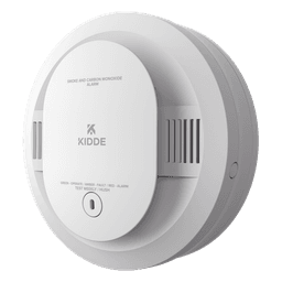 Detector combinado de humo y monóxido de carbono, fotoeléctrico y electroquímico, alimentado por baterías AA, paquete de 6