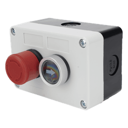 Botonera de Control / Doble Canal / IP40 / Contactos NC/NO / -20 a 50 °C / Barreras y Operadores Vehiculares