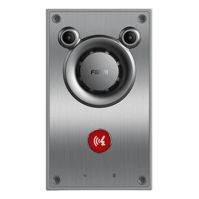 Intercomunicador IP de Emergencia / Altavoz 10W / 2 Líneas SIP / IP66 e IK10 / PoE 802.3af / Rango -40°C a 70°C