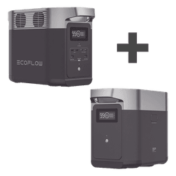 Kit Estación de Energía Portátil / 2048Wh Total LiFePO4 / 1800W AC 2700W Ráfaga / Wi-Fi y Bluetooth / 3000 Ciclos