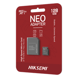 Memoria microSDXC con Adaptador / 128 GB / Clase 10 / Lectura 92 MB/s / Escritura 40 MB/s / NAND TLC / Resistente a Agua y Golpes