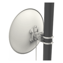 Radio de enlace inalámbrico / 5 GHz / 400+ Mbps / 4910-6200 MHz / Hasta 10 km (32.8 ft) / Antena 25 dBi / Latencia ultra baja