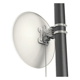 Radio de enlace inalámbrico / 5 GHz / 400+ Mbps / 4910-6200 MHz / Hasta 10 km (32.8 ft) / Antena 25 dBi / Latencia ultra baja