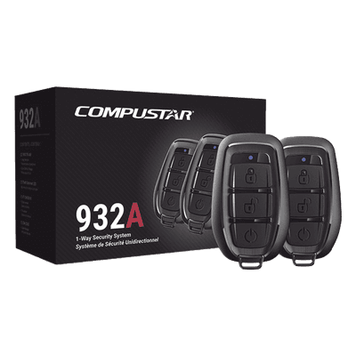 Kit Alarma Vehicular / Unidireccional / Alcance 100 m (328.1 ft) / Sensor Choque Doble Etapa / Bloqueo Motor / GPS X1-MAX