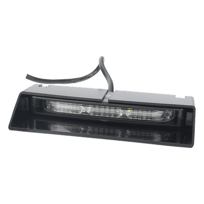 Luz LED de Advertencia / Perfil Bajo / Dual Color / 36 Patrones / 12-24 V / Enchufe para Automóvil