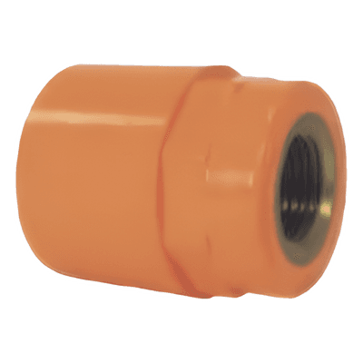 Adaptador de Cabezal para Rociador / CPVC 3/4 a 1/2 / Instalación sin Tapa ni Sellador / Presión 175 psi / Latón con EPDM / Blazemaster