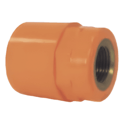 Adaptador de Cabezal para Rociador / CPVC 3/4 a 1/2 / Instalación sin Tapa ni Sellador / Presión 175 psi / Latón con EPDM / Blazemaster