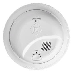 Detector de Humo Autónomo / Tecnología Ionización / Alarma 85 dB / Botón Prueba y Silencio / Diseño Compacto