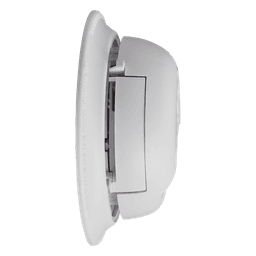 Detector de Humo Autónomo / Tecnología Ionización / Alarma 85 dB / Botón Prueba y Silencio / Diseño Compacto