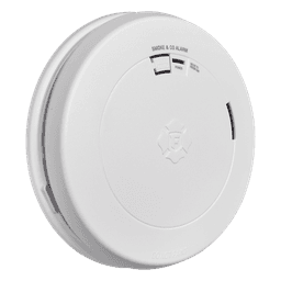 Detector Combo de Humo/CO, Autónomo, Batería Sellada de Litio de 10 años, No Requiere Panel, Diseño Ultra Delgado, No Requiere Cableado