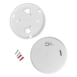 Detector Combo de Humo/CO, Autónomo, Batería Sellada de Litio de 10 años, No Requiere Panel, Diseño Ultra Delgado, No Requiere Cableado