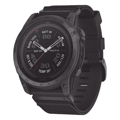 Reloj GPS Táctico Multideporte / Pantalla Solar MIP / Batería 37 Días / GPS Multibanda / 10 ATM / 32 GB