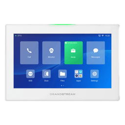 Estación de Intercomunicación SIP con Wi-Fi 6, Bluetooth y Control Total para Agendamiento de Salas y Edificios Inteligentes (Color Blanco)