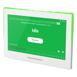 Estación de Intercomunicación SIP con Wi-Fi 6, Bluetooth y Control Total para Agendamiento de Salas y Edificios Inteligentes (Color Blanco)