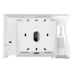 Estación de Intercomunicación SIP con Wi-Fi 6, Bluetooth y Control Total para Agendamiento de Salas y Edificios Inteligentes (Color Blanco)