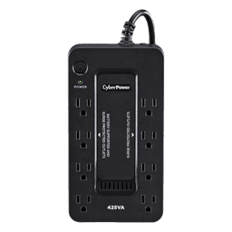 UPS de Reserva / 425 VA / 255 W / 8 Tomas NEMA 5-15R / 4 Salidas con Batería / Topología Standby / USB / 120 Vca
