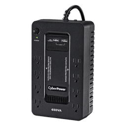 UPS Standby / 650 VA / 390 W / 8 Tomas NEMA 5-15R / 3 Tomas ECO / Protección 526 J / LCD Multifunción