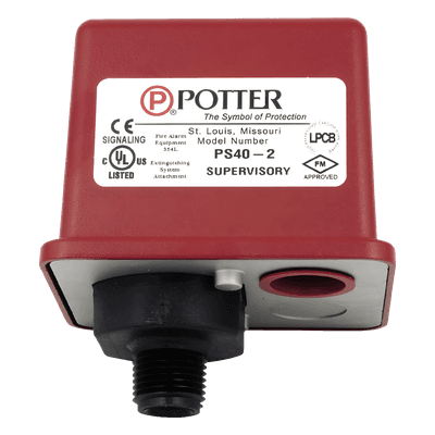 Supervisor de Baja Presión / 10-20 PSI / Dos Interruptores / Entradas 1/2" / Tuberías Secas