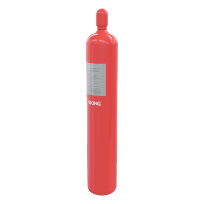 Cilindro de Agente Extintor de Gas Inerte Oxeo | Nitrógeno 80L  2901 PSI | Sistema de Extinción Oxeo