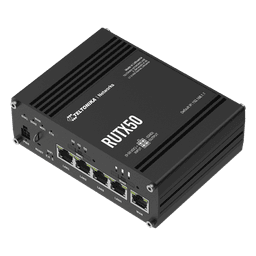 Router Industrial / 5G 3.3Gbps / Dual SIM / Wi-Fi 5 802.11ac Wave2 / 5x Gigabit Ethernet / -40°C a 75°C / 1.08 ft x 5.12 in x 4.33 in