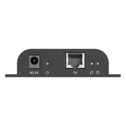 Receptor HDMI IP / 4K @ 60 Hz / Extensión 120 m (393.7 ft) / Cat 6 / IR Bidireccional / Latencia Ajustable