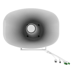 Altavoz SIP IP / 2 Líneas SIP / Potencia 30 W / IP66 Exterior / PoE 802.3af / Montaje en Pared