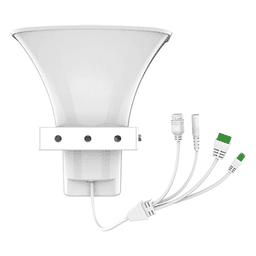 Altavoz SIP IP / 2 Líneas SIP / Potencia 30 W / IP66 Exterior / PoE 802.3af / Montaje en Pared