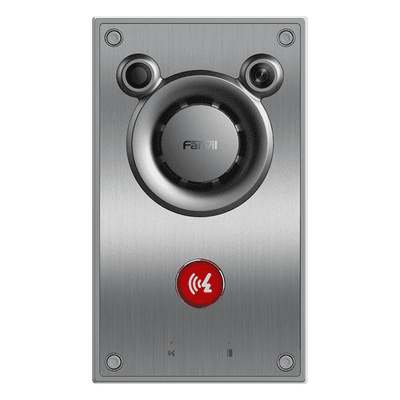 Video Intercomunicador IP con Cámara 4MP / Altavoz 10W / 2 Líneas SIP / IP66 e IK10 Anti-vandálico / PoE 802.3af / Visión Nocturna IR y HDR / -40°C a 70°C