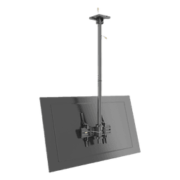 Soporte de Techo para Pantalla / 32" a 75" / VESA 100x100 a 400x400 / Carga Máxima 50 kg (110 lbs) / Inclinación y Rotación