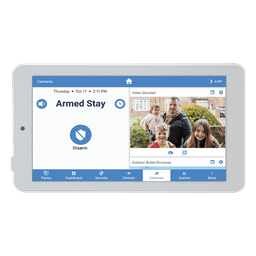 Touchpad de Seguridad IP / Pantalla 7'' Android 1024x600 / Control Z-Wave Local / Wi-Fi Cifrada / Montaje Pared o Escritorio / Batería de Respaldo