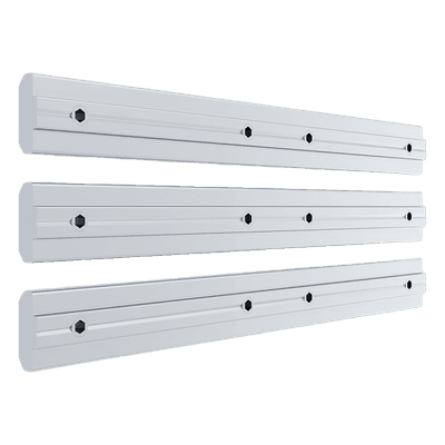 Barra de Extensión para VideoWall LED / 180 mm (0.59 ft) / 4 Puntos de Montaje M6 / Espesor 8 mm / Ancho 155 mm (0.51 ft)