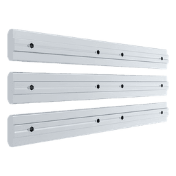 Barra de Extensión para VideoWall LED / 180 mm (0.59 ft) / 4 Puntos de Montaje M6 / Espesor 8 mm / Ancho 155 mm (0.51 ft)